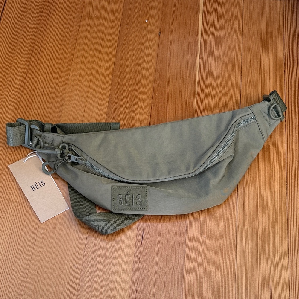 BEIS Khaki Men's Belt Bag